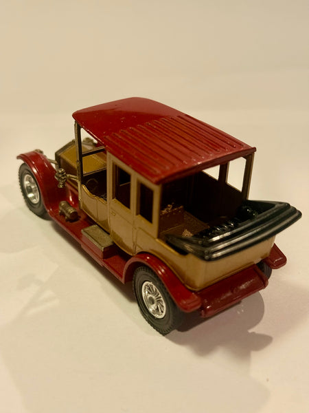 Vintage Lesney Matchbox 1912 Rolls Royce metal bil, fra 1970érne.