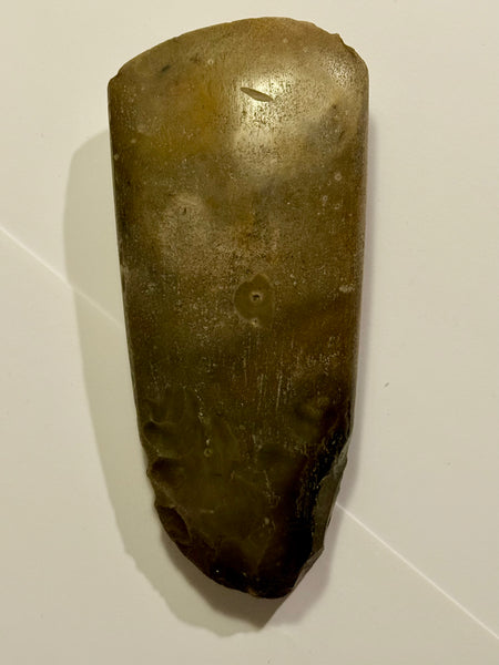 Danish antique. Thin / Light pointed neck flint axe. Type l. Funnel Beaker culture.
