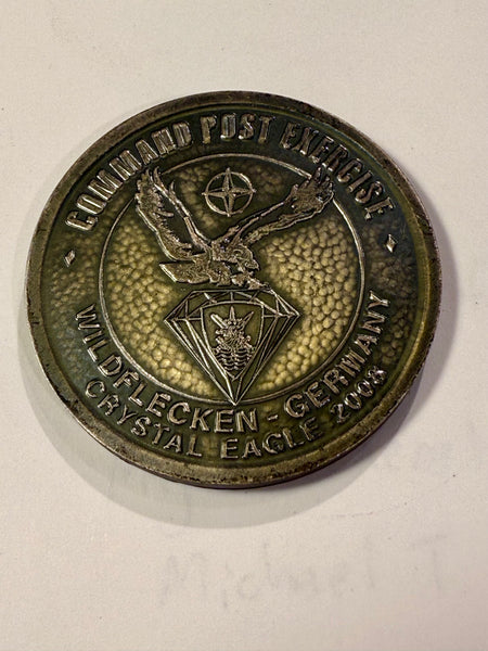 Challenge Coin. NATO HEADQUARTERS MULTINATIONAL CORPS NORTHEAST.