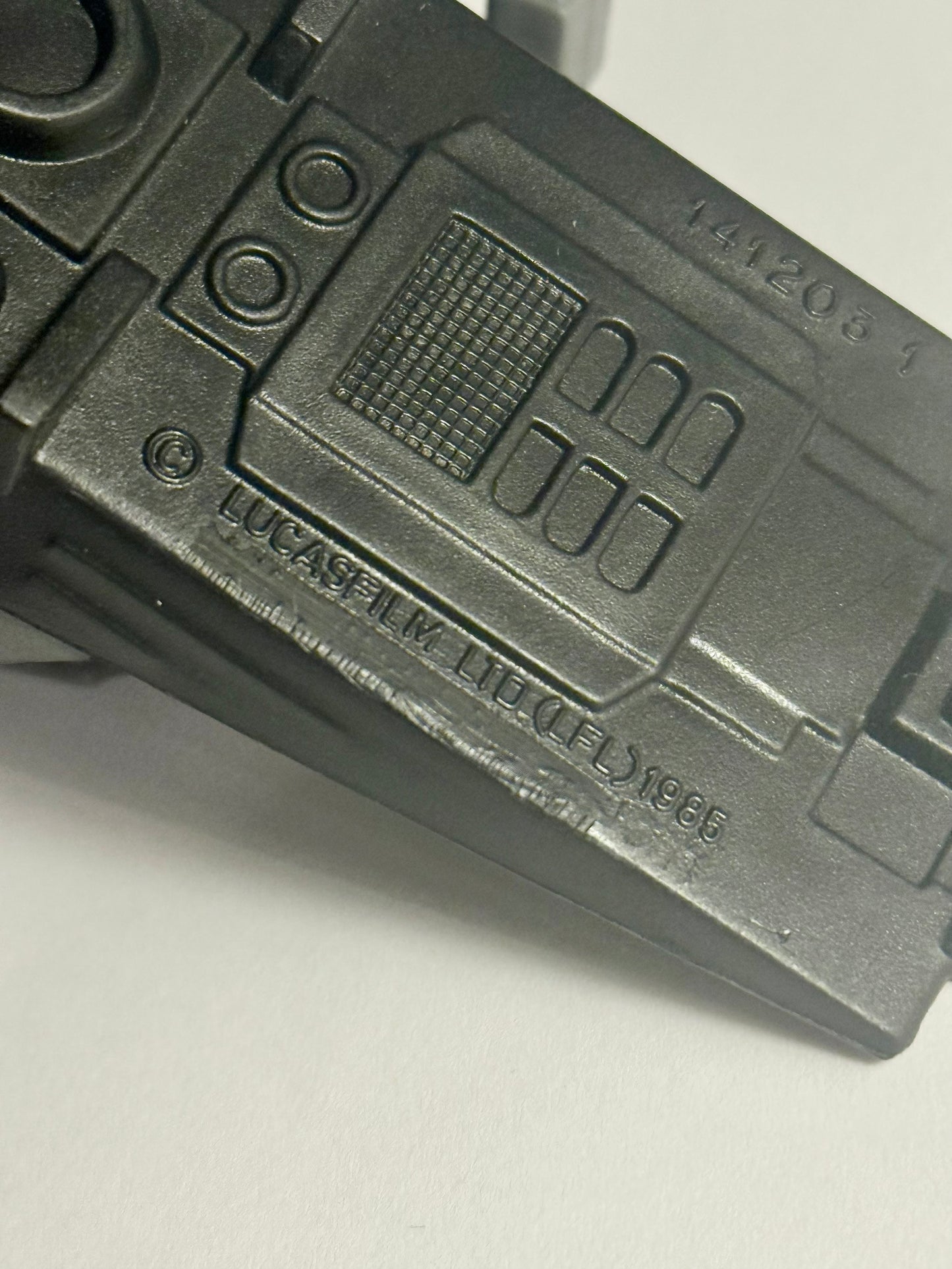 MINT vintage Star Wars Kenner POTF Imperial Sniper mini-rig, fra 1985.