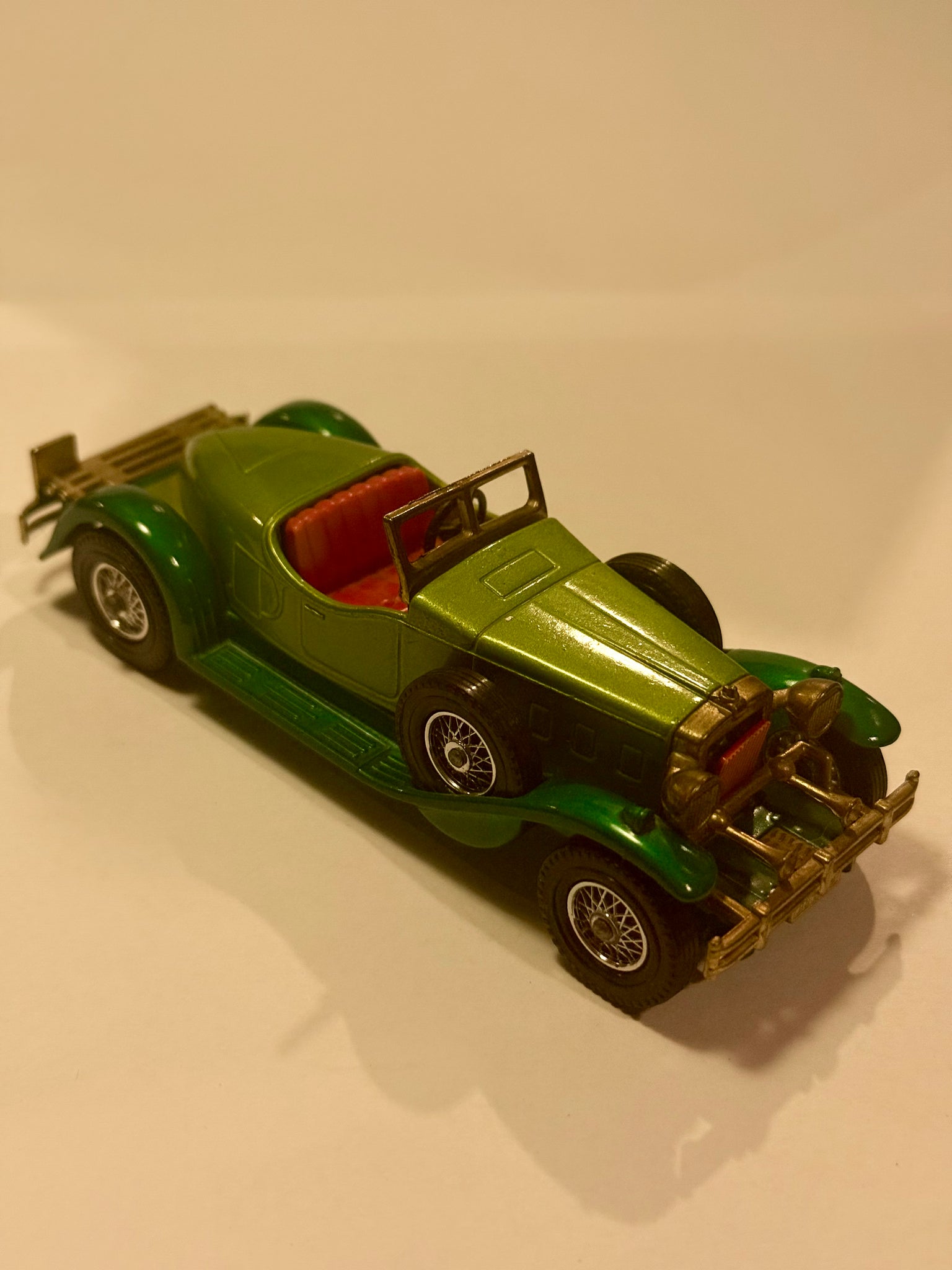 Vintage Lesney Matchbox 1931 Stutz bearcat metal bil, fra 1970érne.