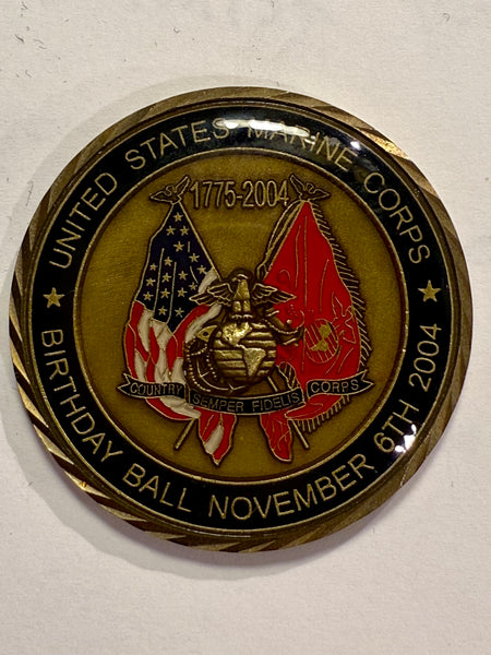 Challenge Coin. Marine Security Guard Detachment. Moscow.