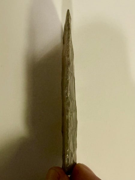 Danish antique. Flint food knife. Type C. Early dagger period.