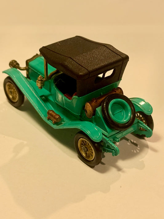 Vintage Lesney Matchbox 1911 Maxwell roadster No. Y-19 metal bil, fra 1970'erne