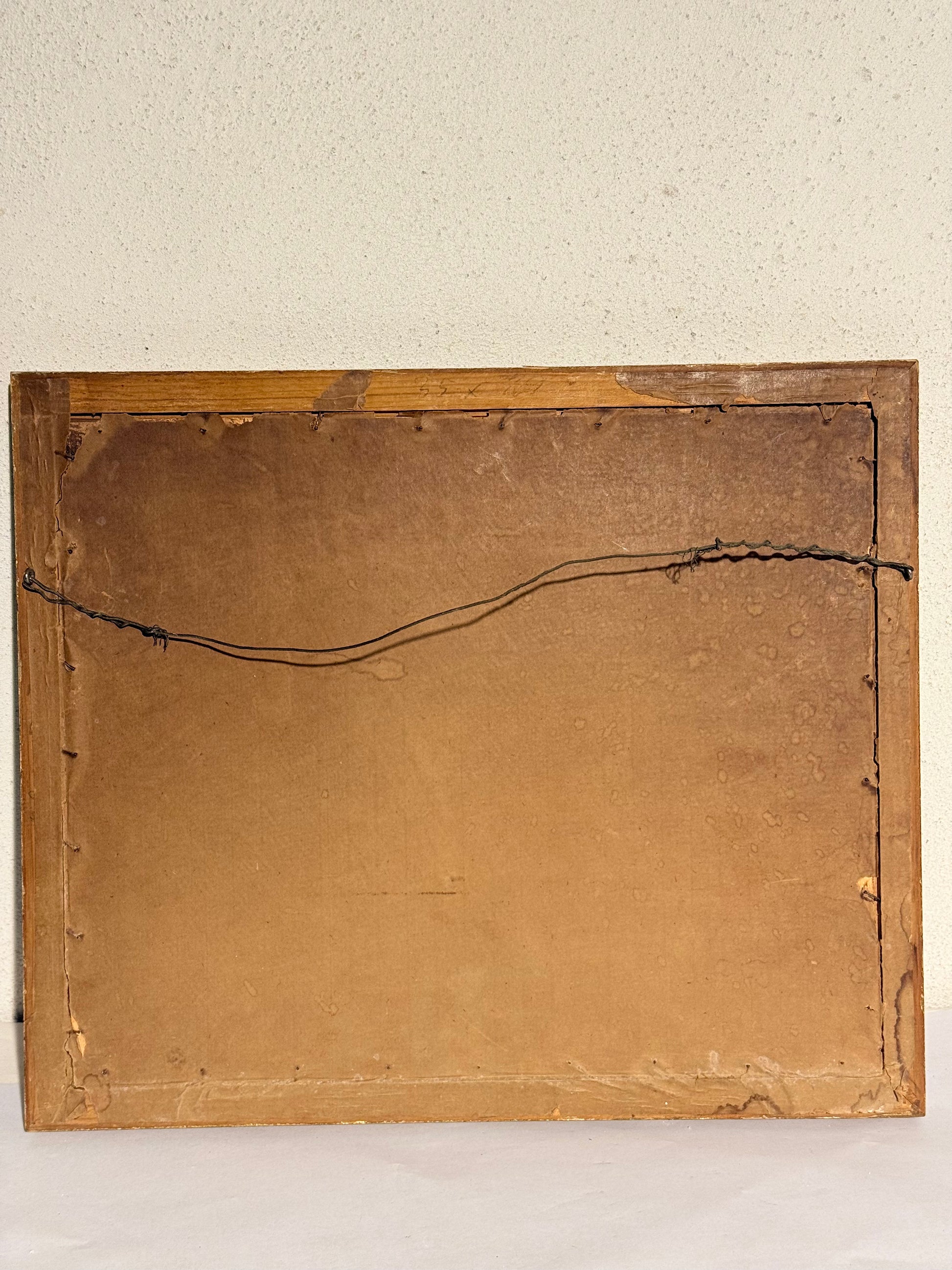 Otto Holm (f.1879-1966) Radering fra Gl.Strand, Kbh. Fra start 1900 tallet