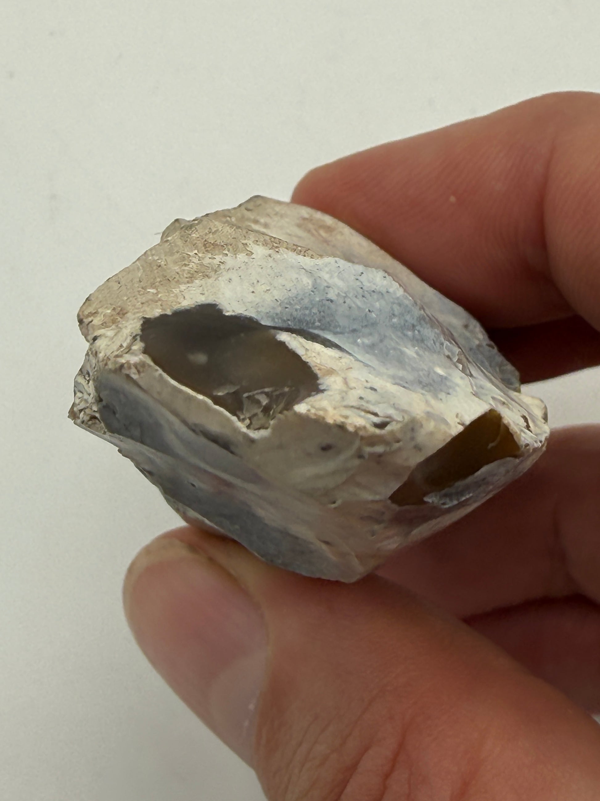 Dansk Stenalder. Kerneøkse i flint. Jæger stenalder: 8800-4800 F.Kr