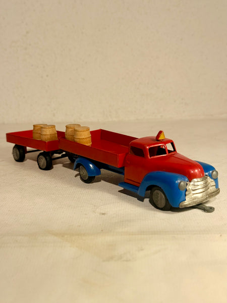 TEKNO Denmark Dodge sækkevogn m. Anhænger. No. 734.