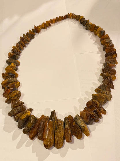 Stor dansk Rav halskæde