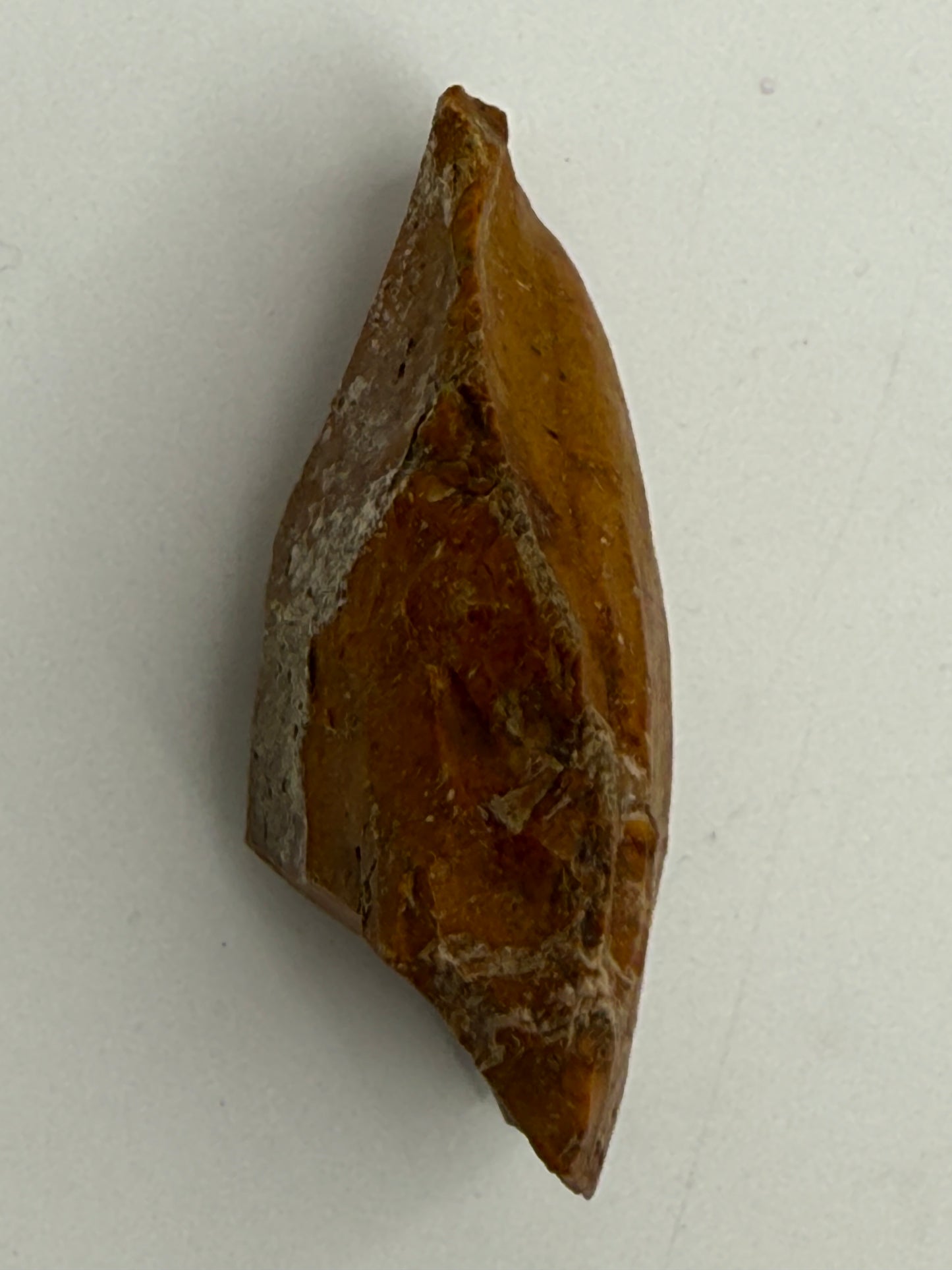 Dansk Stenalder. Symmetrisk skiveøkse i flint. Sen Ertebølletid: 4500-3900 F.Kr