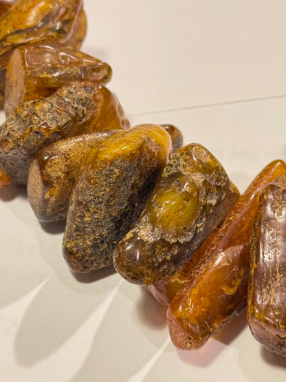 Stor dansk Rav halskæde