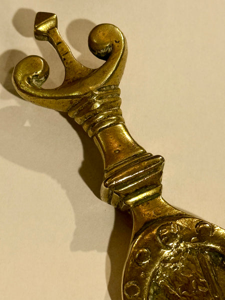 Antik dansk bronzealder sværd brevåbner, fra 1800 tallet.