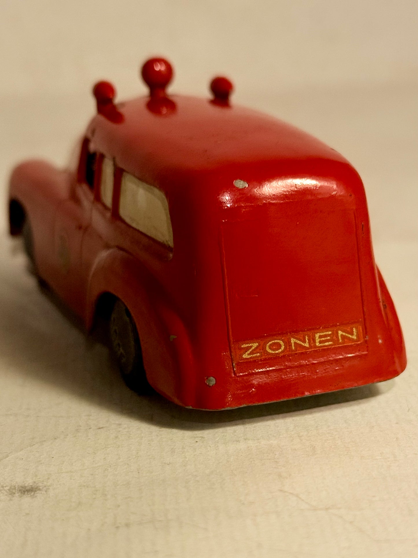 TEKNO Denmark Dodge Ambulance No. 731. (H.Langes Legetøj)