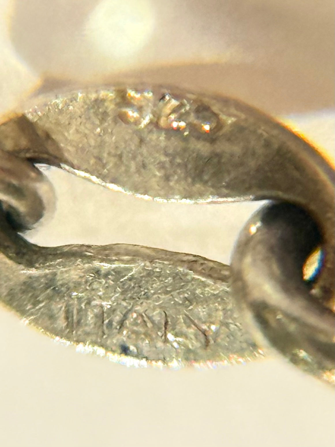 Vintage Bjørn Borg sterling sølv halskæde. 40 cm. Fra slut 1900 tallet