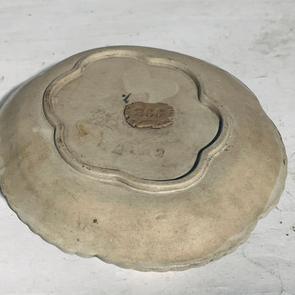 Antik Mettlach Villeroy & Boch sukkerskål, fra 1852-1872.