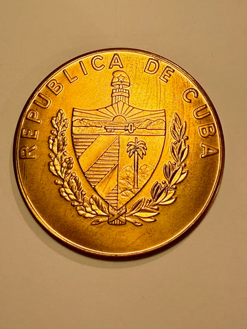 Commanders Coin. CUBAN DEFENCE ATTACHÉ, MOSCOW.