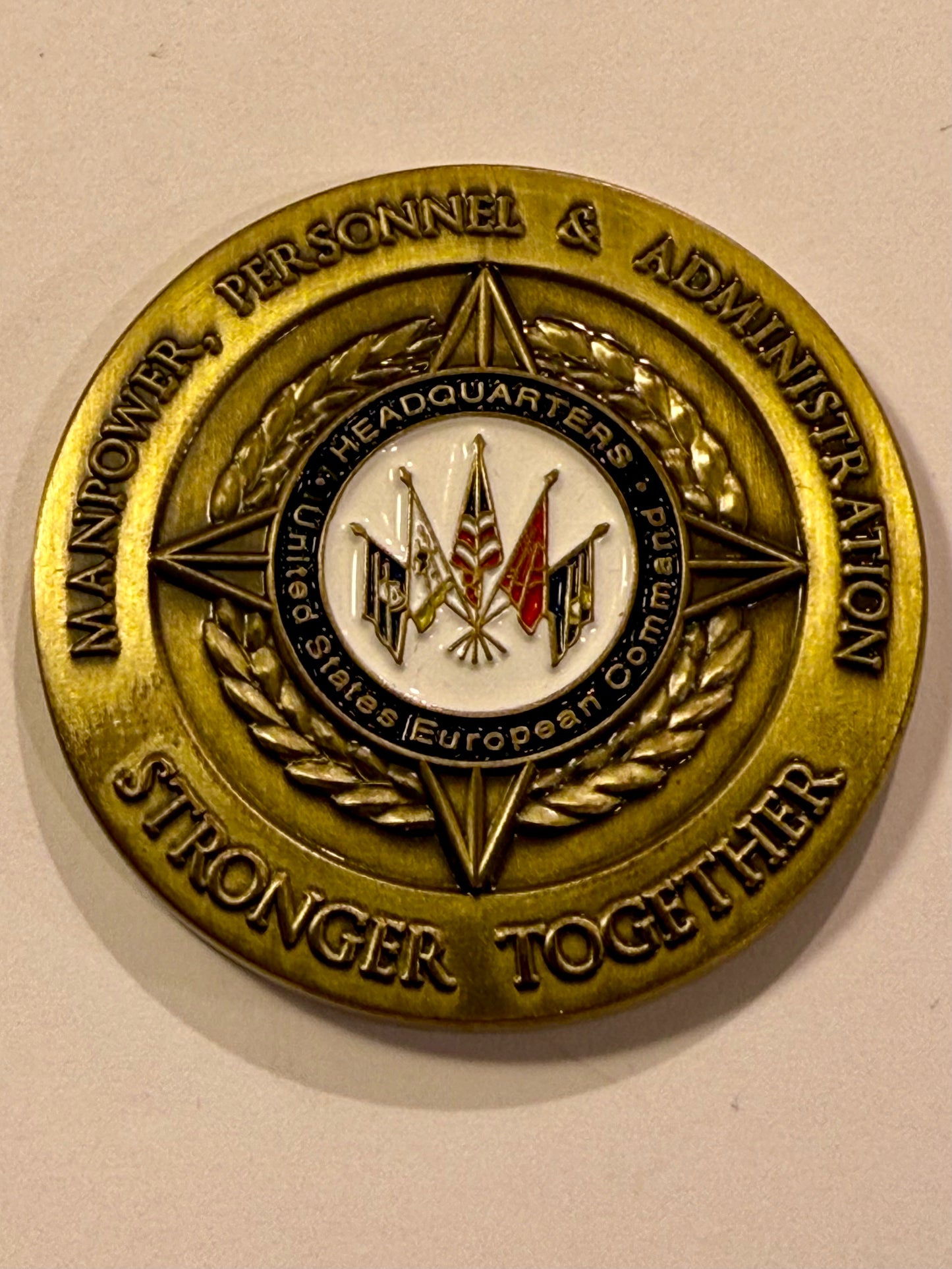 Commander's Coin. Commander, US European Command.