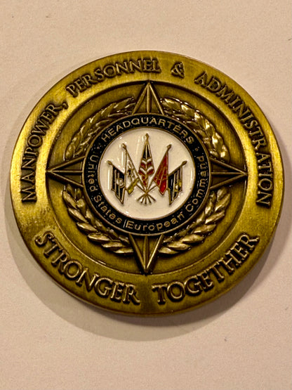 Commander's Coin. Commander, US European Command.