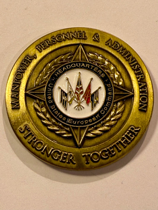Commanders Coin. Commander, U.S. European Command.