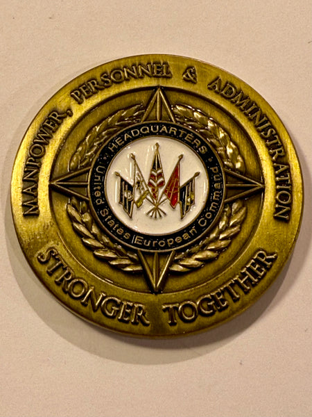 Commanders Coin. Commander, U.S. European Command.