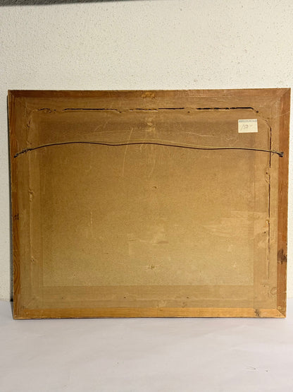 Anker Schouw Lundberg (f.1896-) radering fra Gl.Strand, Kbh. Fra 1933