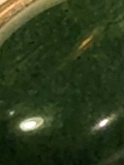 Vintage grøn jade og sterling sølvarmbånd. Fra midt/slut 1900 tallet