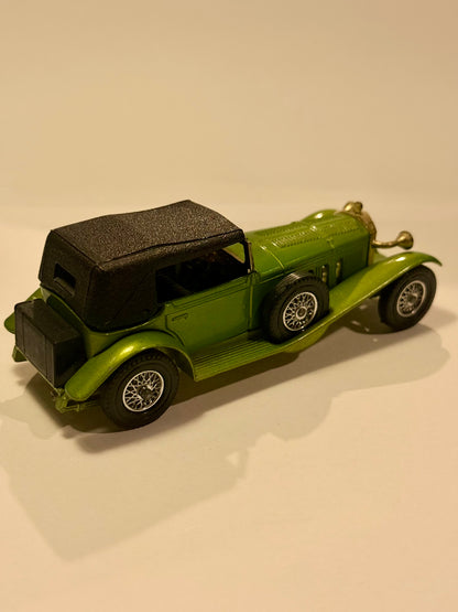Vintage Lesney Matchbox 1928 Mercedes-benz metal bil, fra 1970érne.