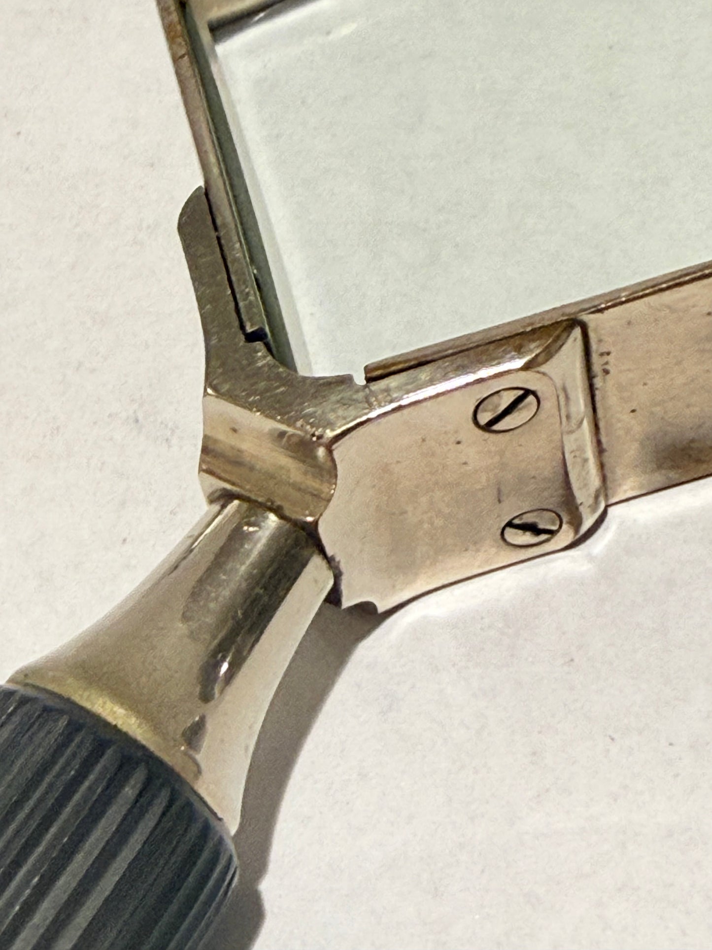 Vintage Forstørrelsesglas / lup. Fra midt 1900 tallet.