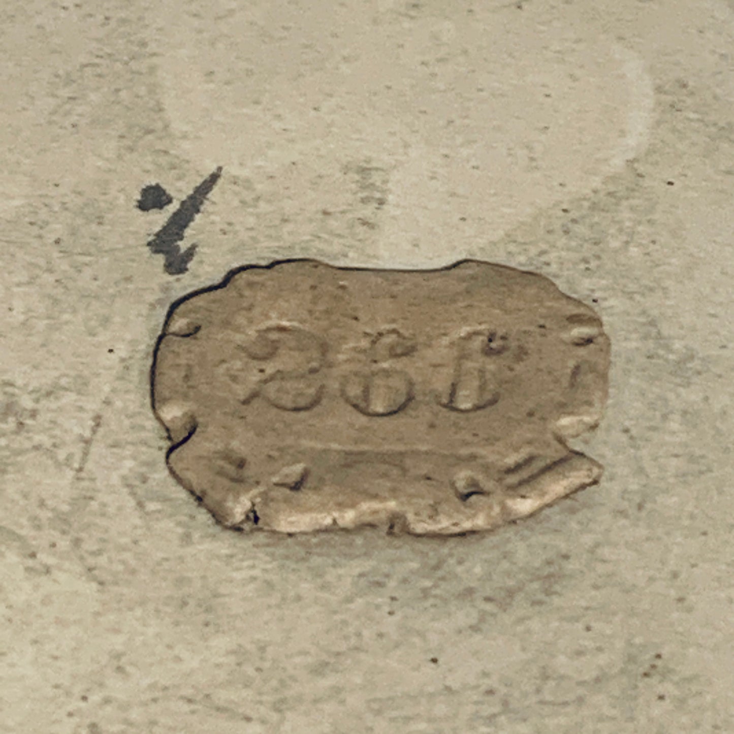 Antik Mettlach Villeroy & Boch sukkerskål, fra 1852-1872.