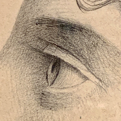 Afrodite. Antik blyants tegning fra start/midt 1800 tallet.