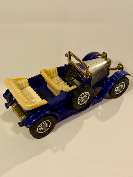 Vintage Lesney Matchbox 1914 Prince Henry Vauxhall metal bil, fra 1970érne.