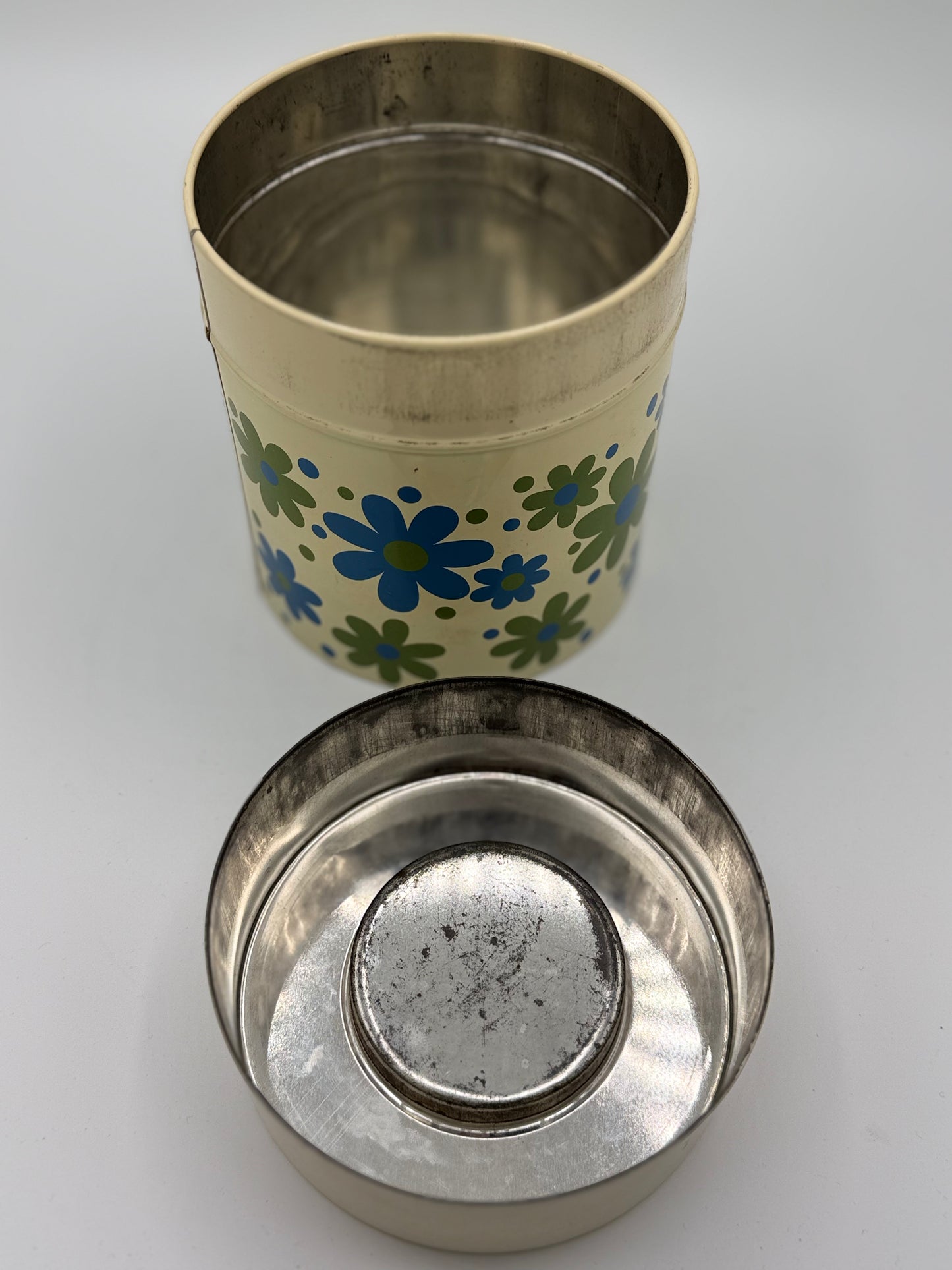 Vintage retro Counterpoint køkken dåse. USA, fra midt 20.Årh