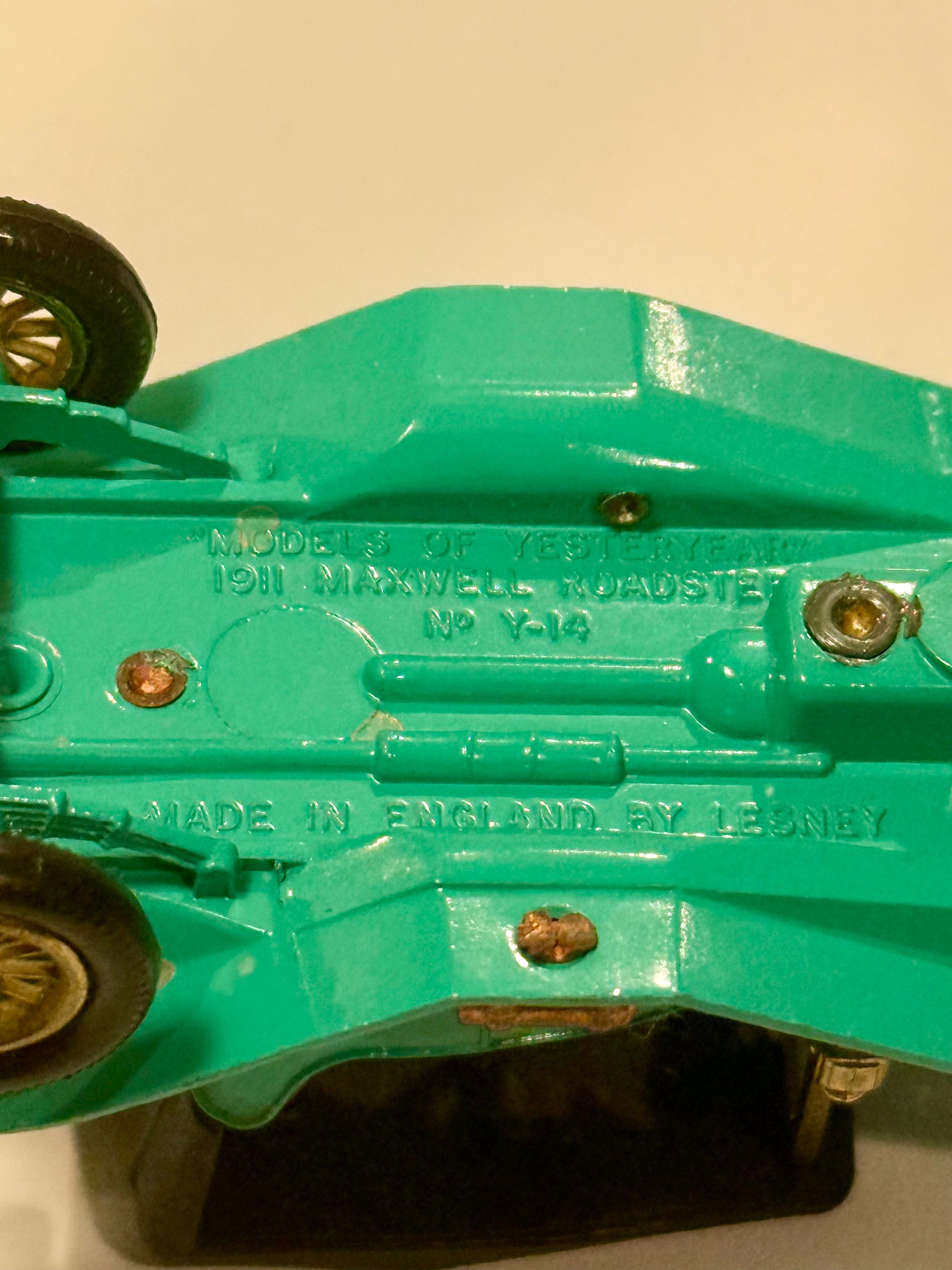 Vintage Lesney Matchbox 1911 Maxwell roadster No.Y-19 metal bil, fra 1970érne