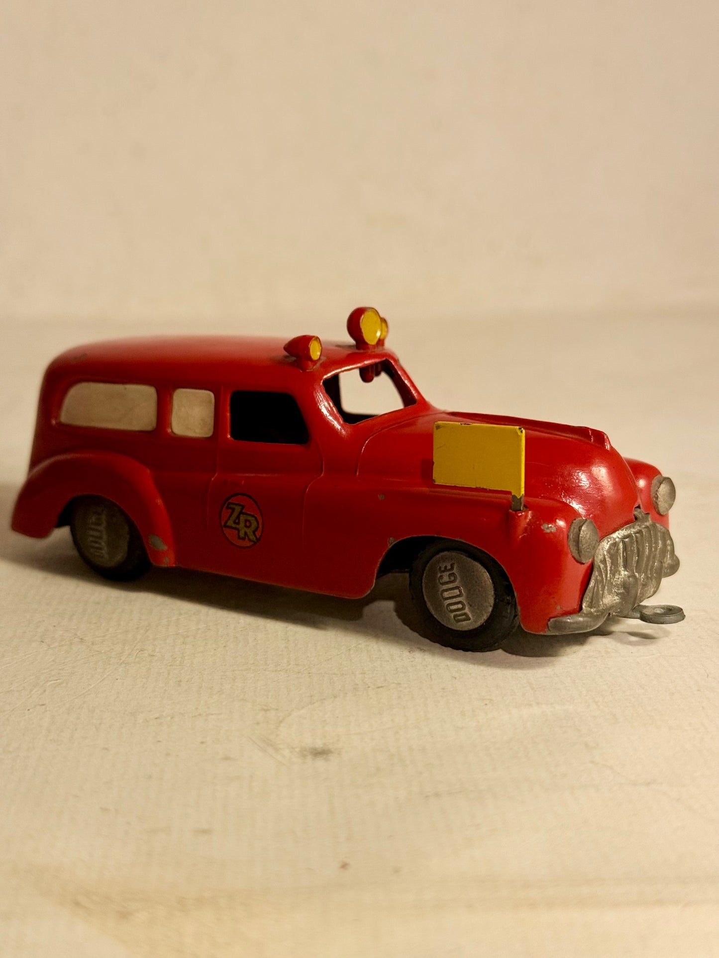 TEKNO Denmark Dodge Ambulance No. 731. (H.Langes Legetøj)