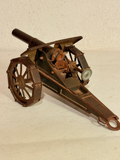 Tysk TIPPCO WW1 blik legetøjs kanon, fra 1910/30érne.