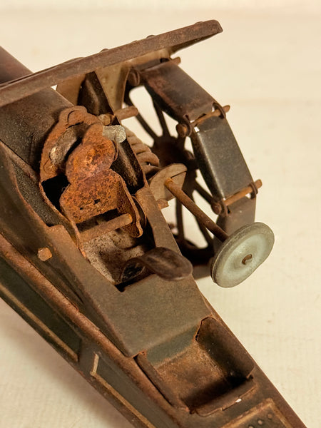 Tysk TIPPCO WW1 blik legetøjs kanon, fra 1910/30érne.