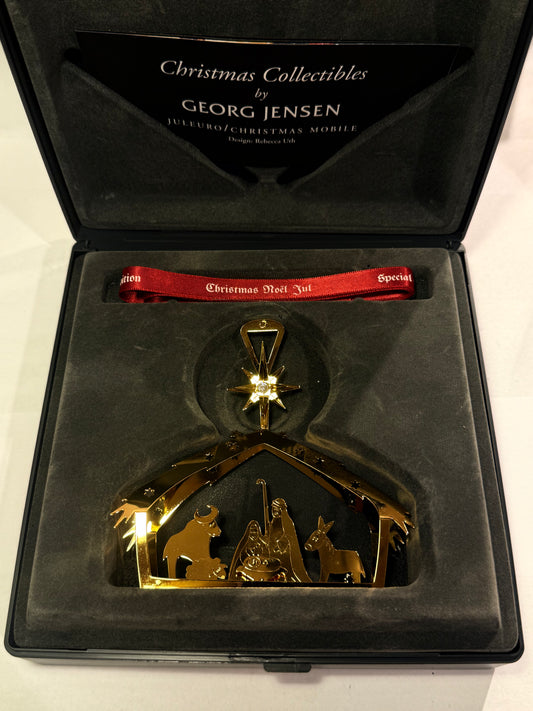 Georg Jensen Juleuro Special Edition 2012 - Julekrybben. Design: Rebecca Uth