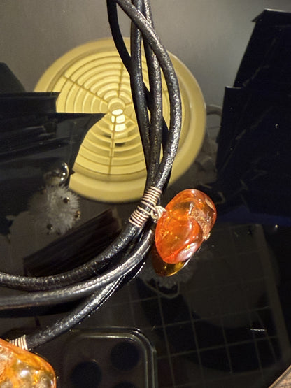 Vintage Amber necklace.