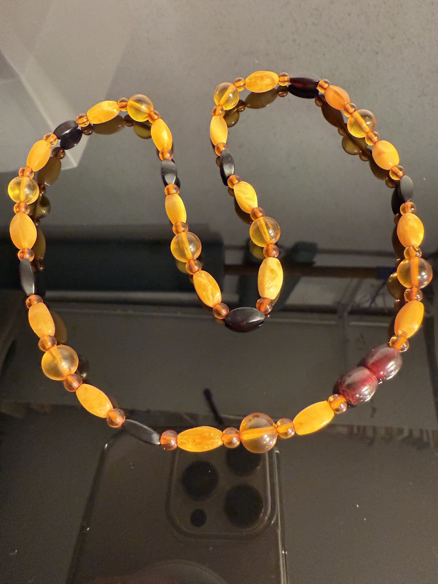 Vintage Amber necklace.