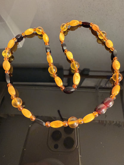 Vintage Amber necklace.