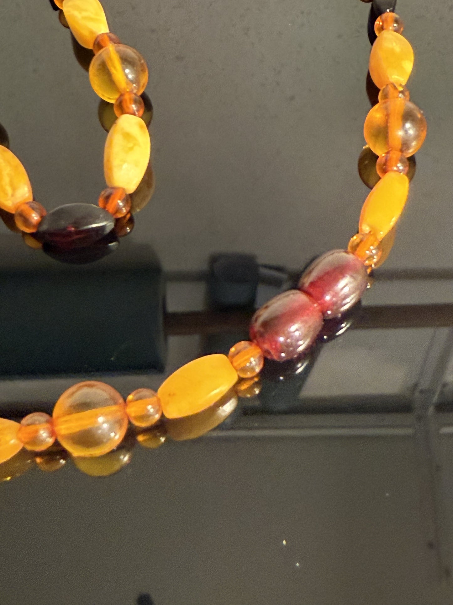 Vintage Amber necklace.