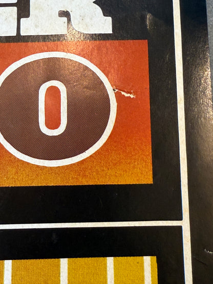 Commando. Original dansk premiere plakat, fra 1985.