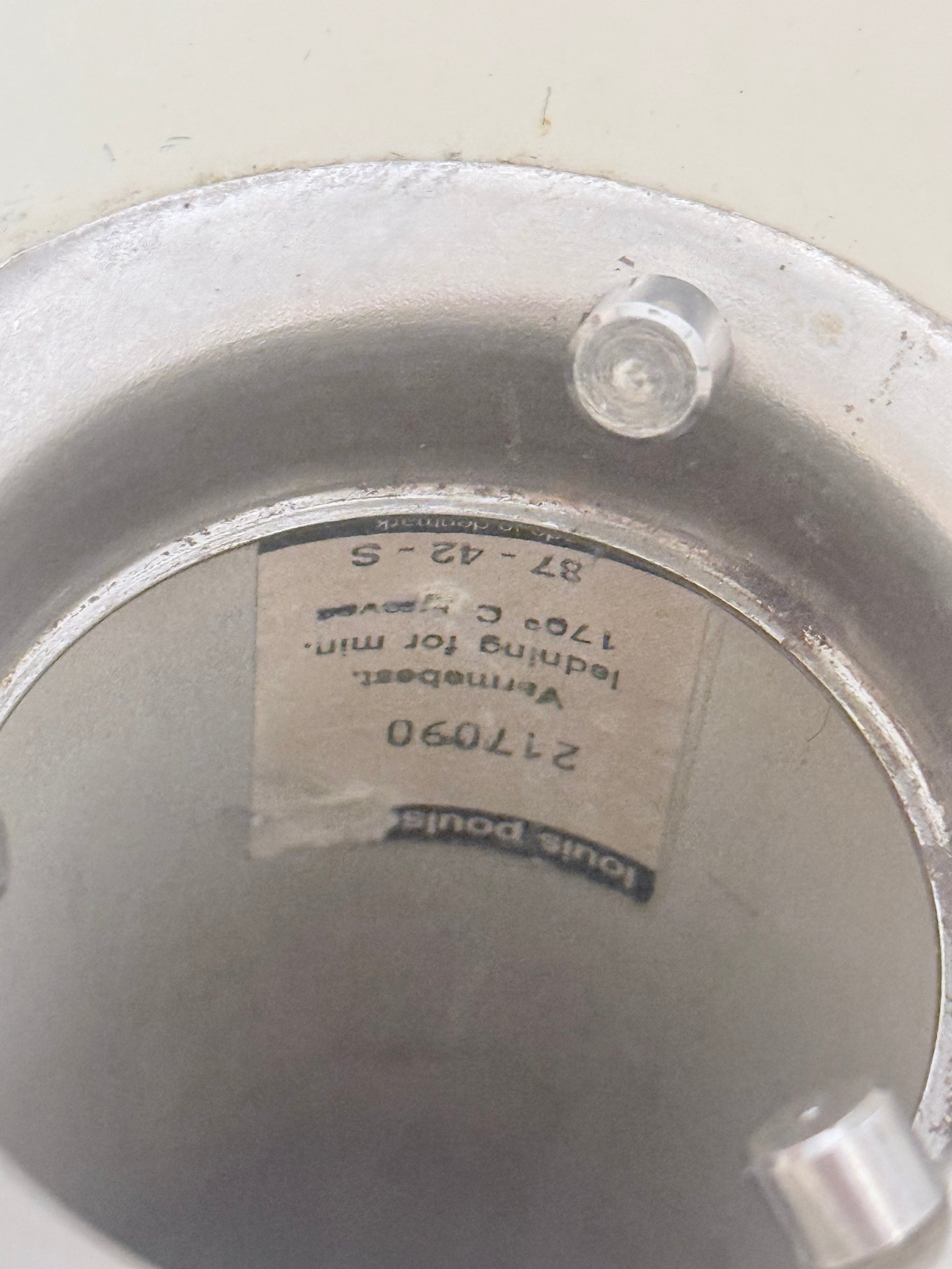 Poul Henningsen. PH Kontrast loft lampe, for Louis Poulsen. 1962