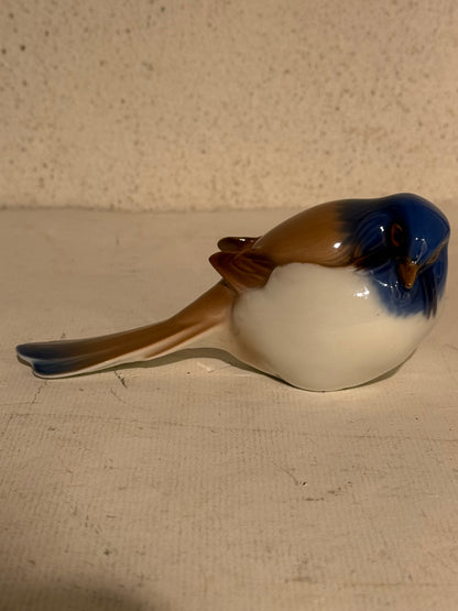 Bing & Grøndahl optimist mejse porcelæns fugl.