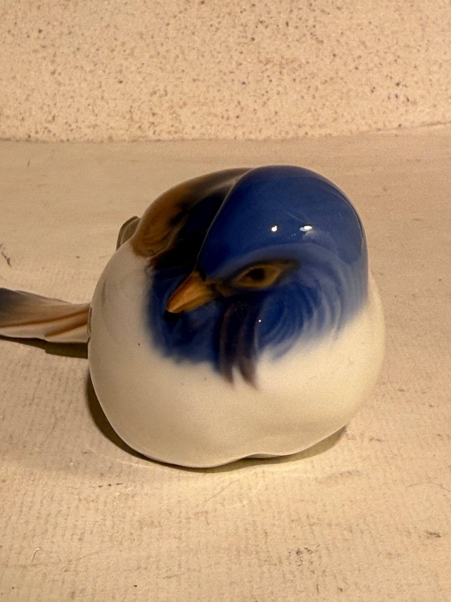 Bing & Grøndahl optimist mejse porcelæns fugl.