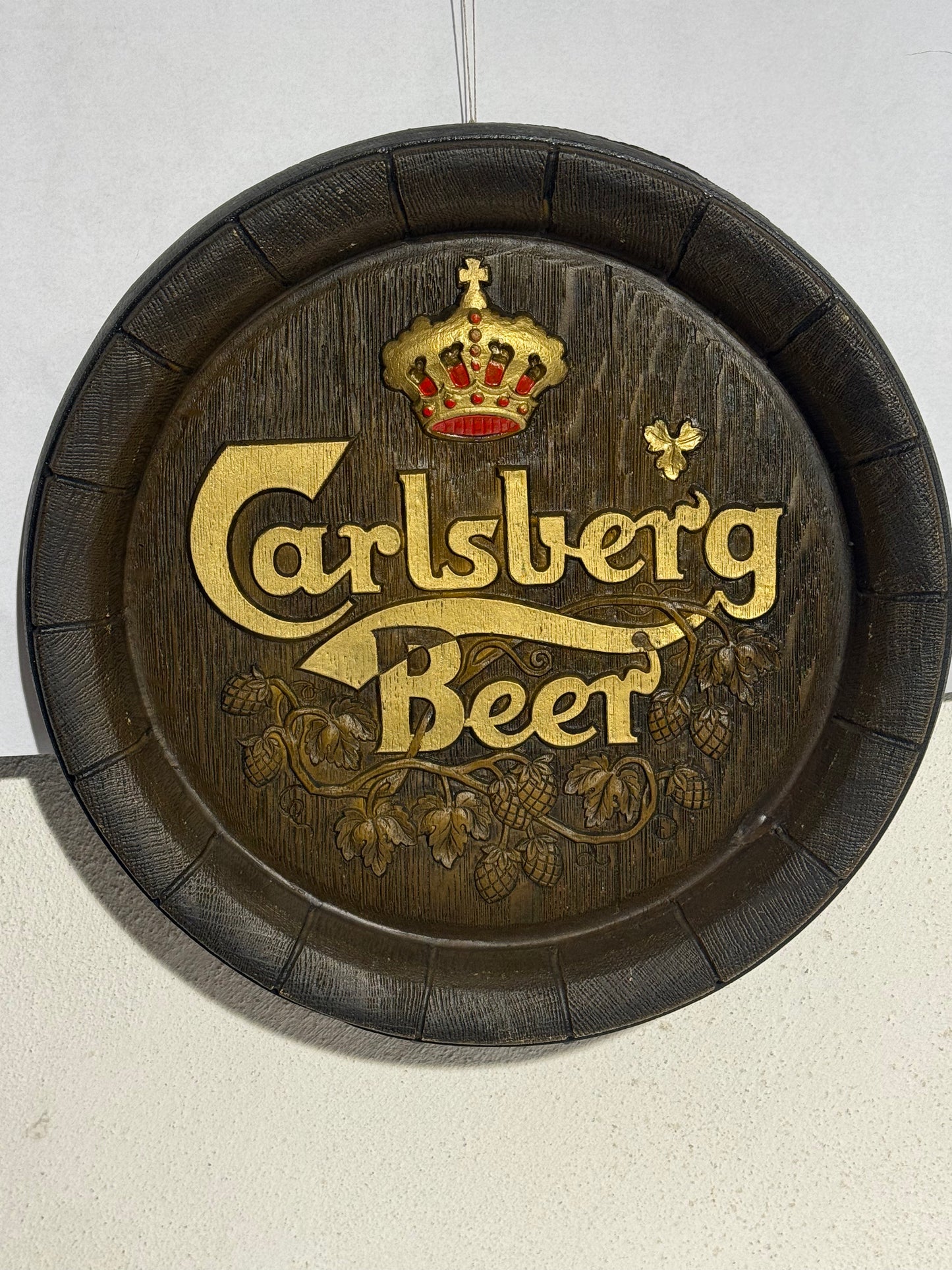 Vintage Carlsberg Beer Ølskilt