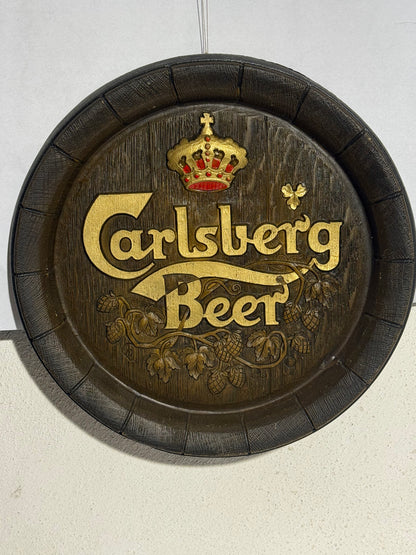 Vintage Carlsberg Beer Ølskilt