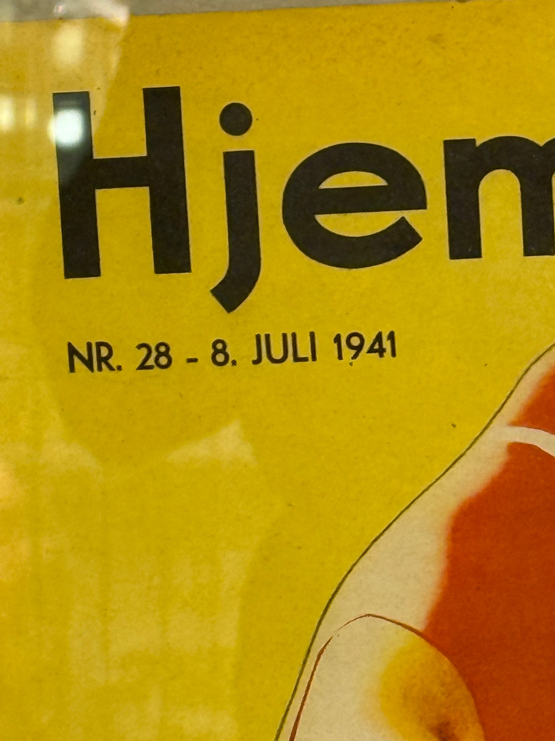 Hjemmet Magasin fra 1941 med Art Deco stil