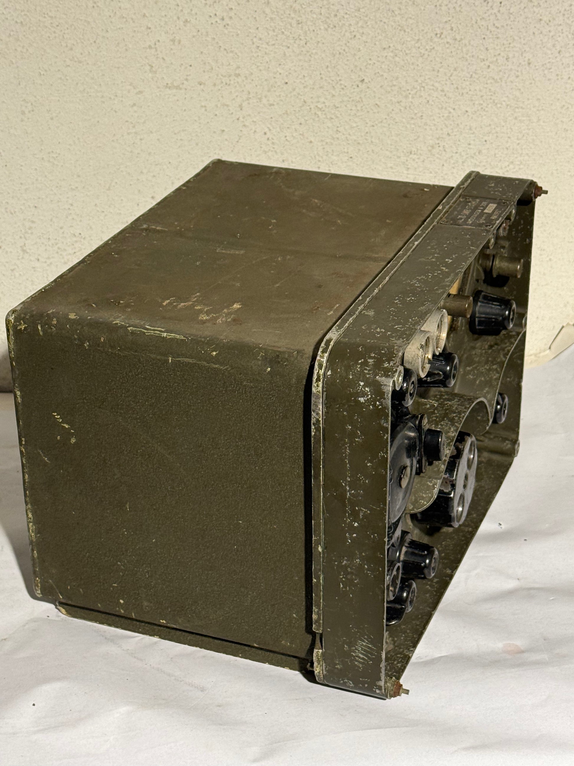 Hollandsk Reception Set R209 Mk2 militærradiomodtager, fra midt 1900 tallet