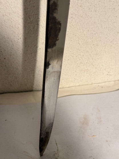 Antik Champagnesabel m. skede. Start 20. Årh