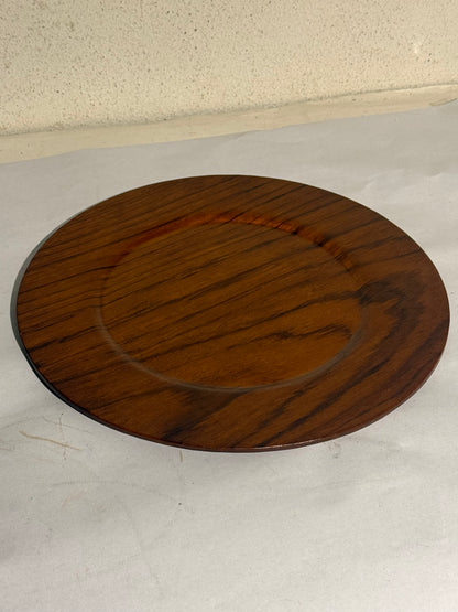 Morsbak. Vintage dansk design palisander dæk tallerken. Fra 1960érne